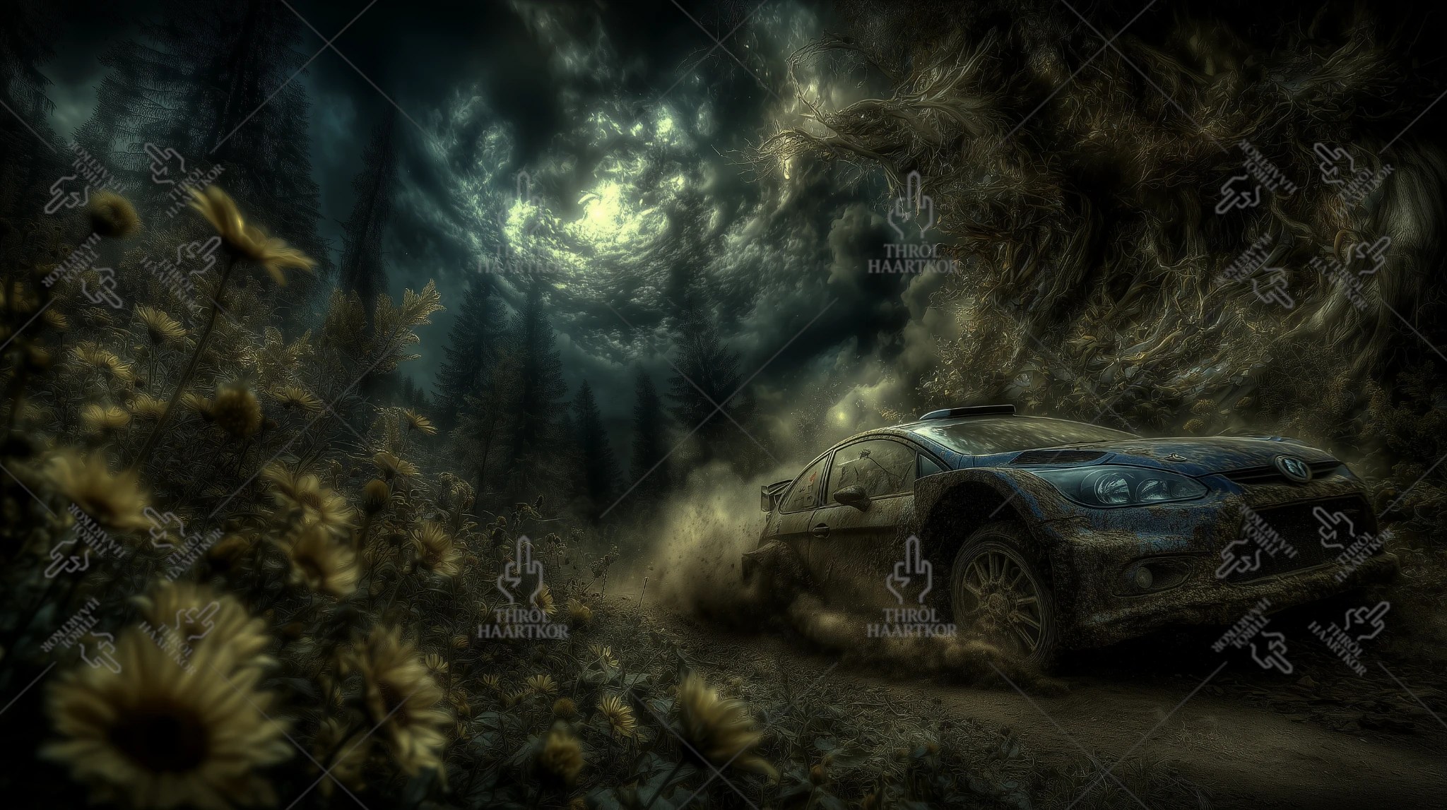 Between Flowers and Dust