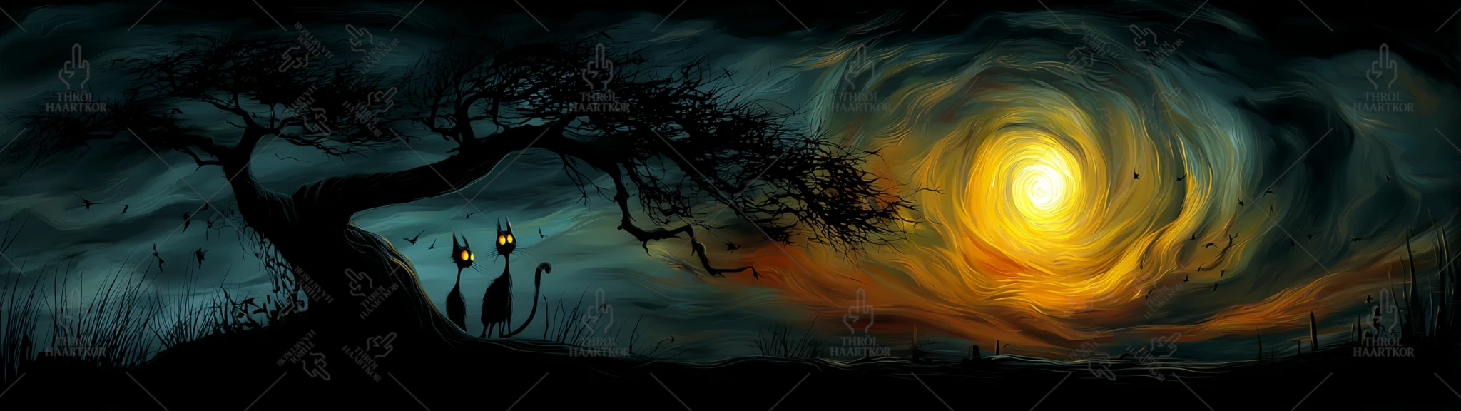 Cats in a Trance (Pack) - 32:9