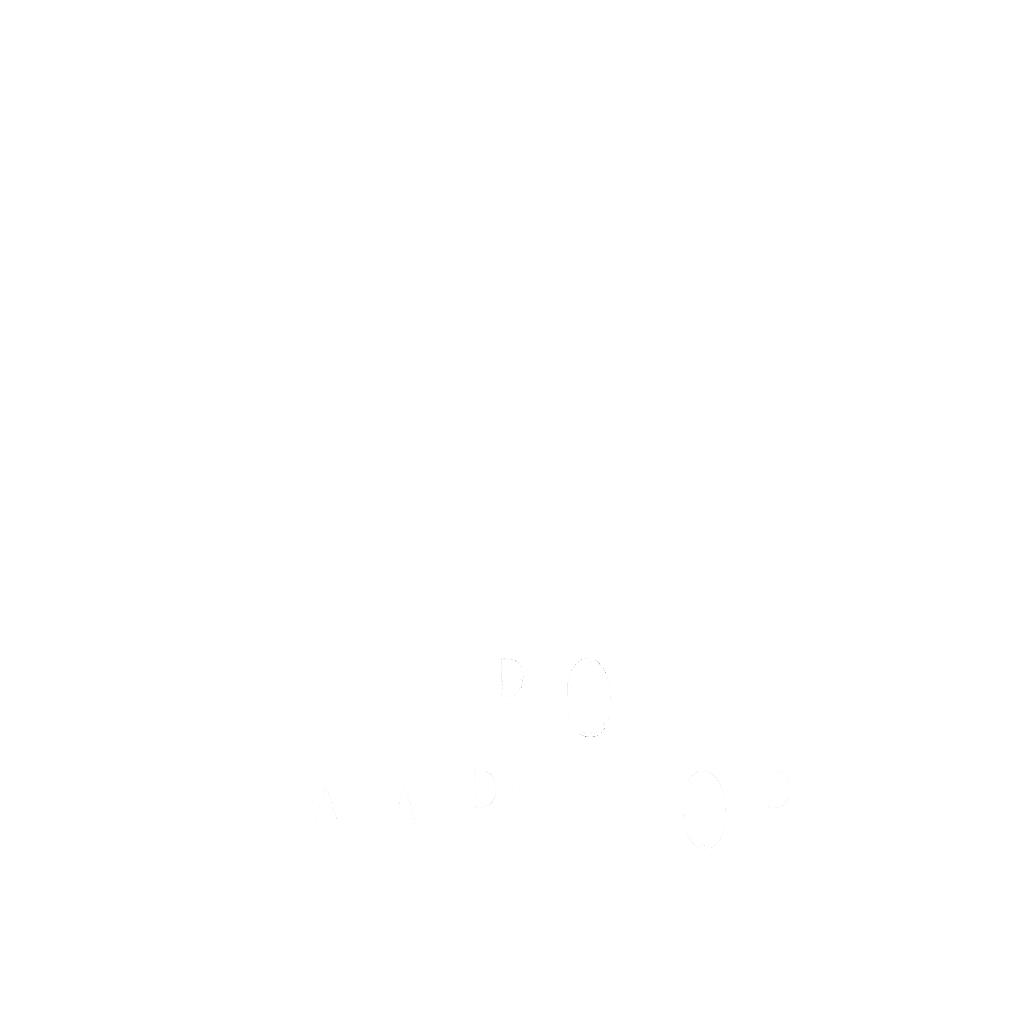 Logo Thröl Haartkor : avec un doigt levé