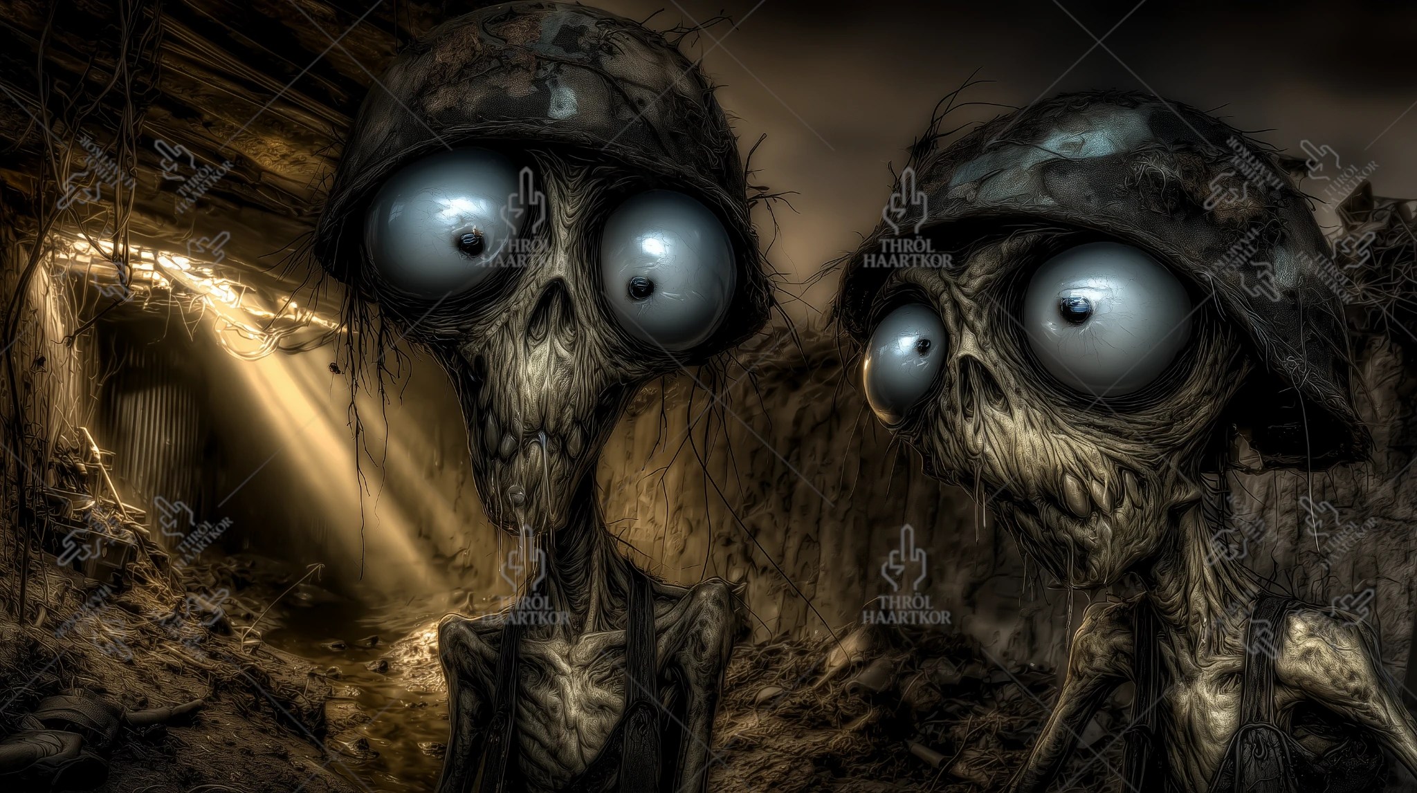 The Flayed Men of the Trench Bottom