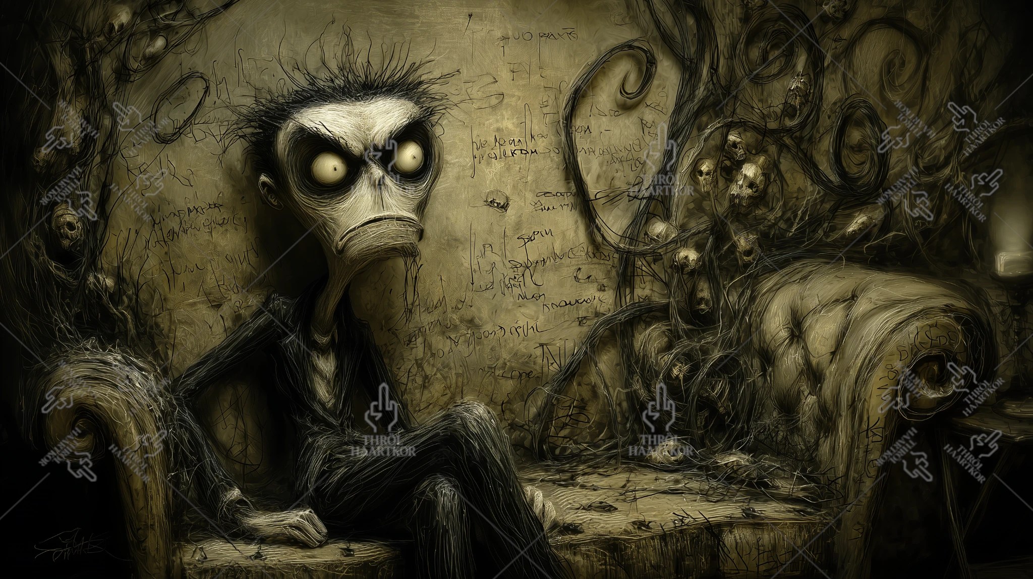 Thröl Haartkor – Sitting in his Burrow of Nerves and Resentment