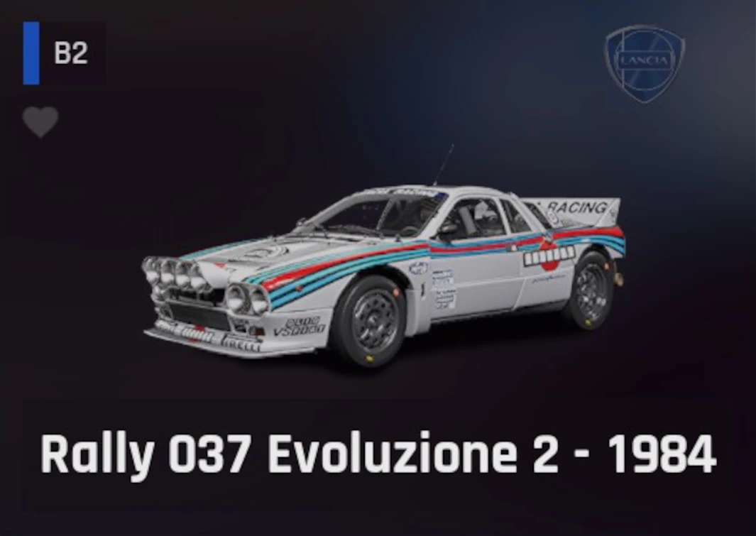 Cwmbiga – Afon Biga | Lancia – Rally 037 Evoluzione 2 – 1984