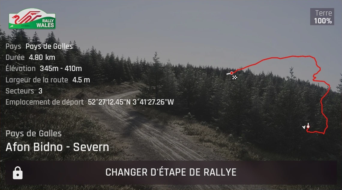 Pays de Galles - Rally Wales - Afon Bidno -> Severn