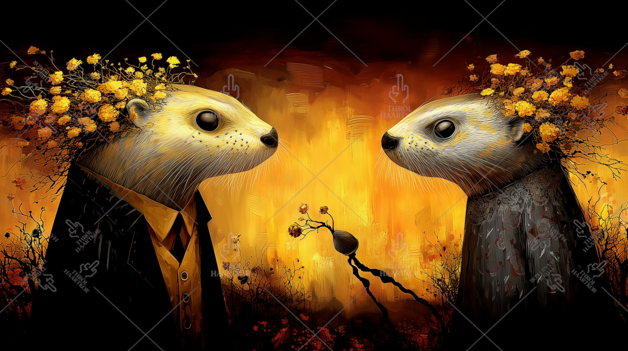 Otters 4 - 16:9 - A couple of adorable otters