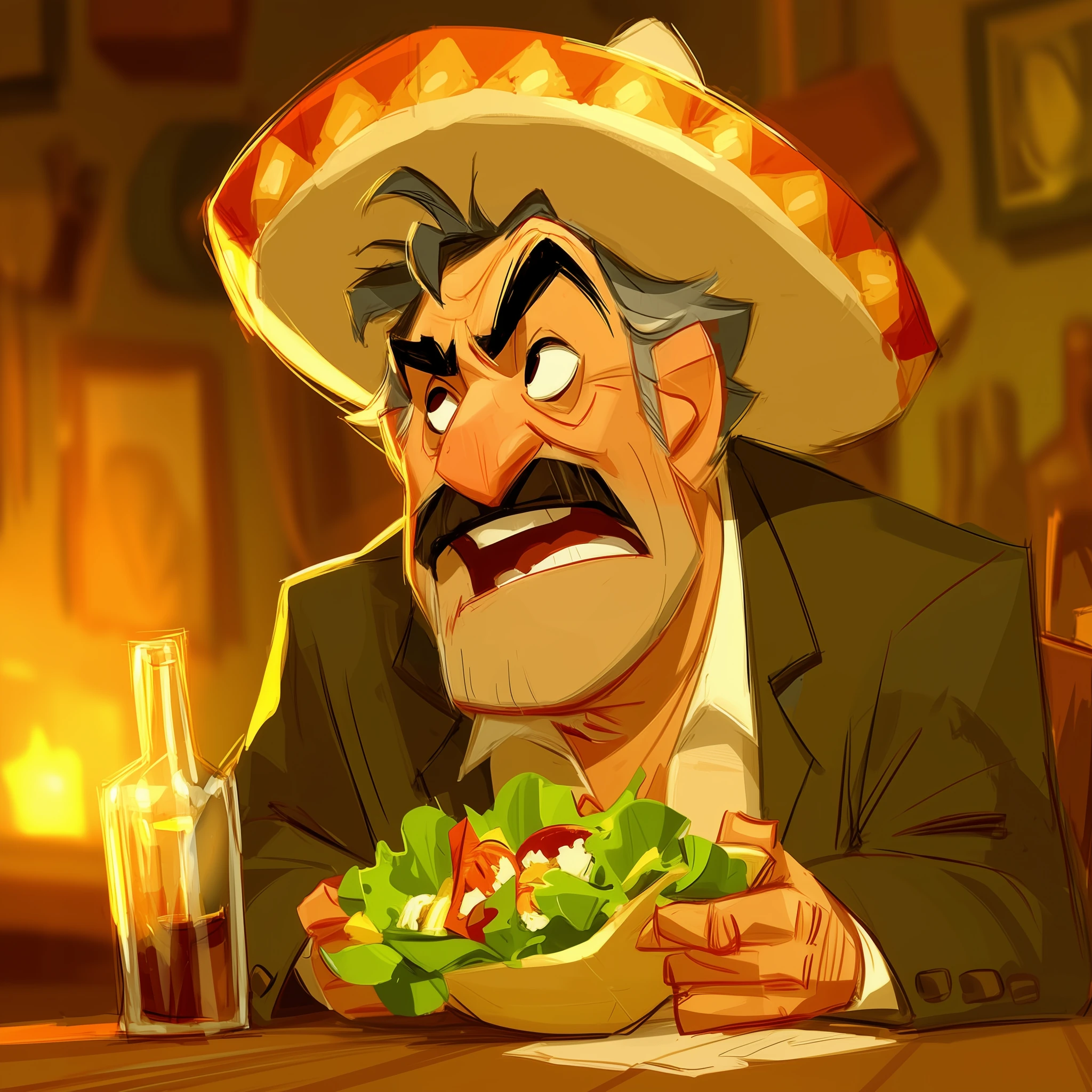 Customer 5: Señor Te calmo On dirait que l’IA a compris quelque chose... J’espère qu’elle va oublier.