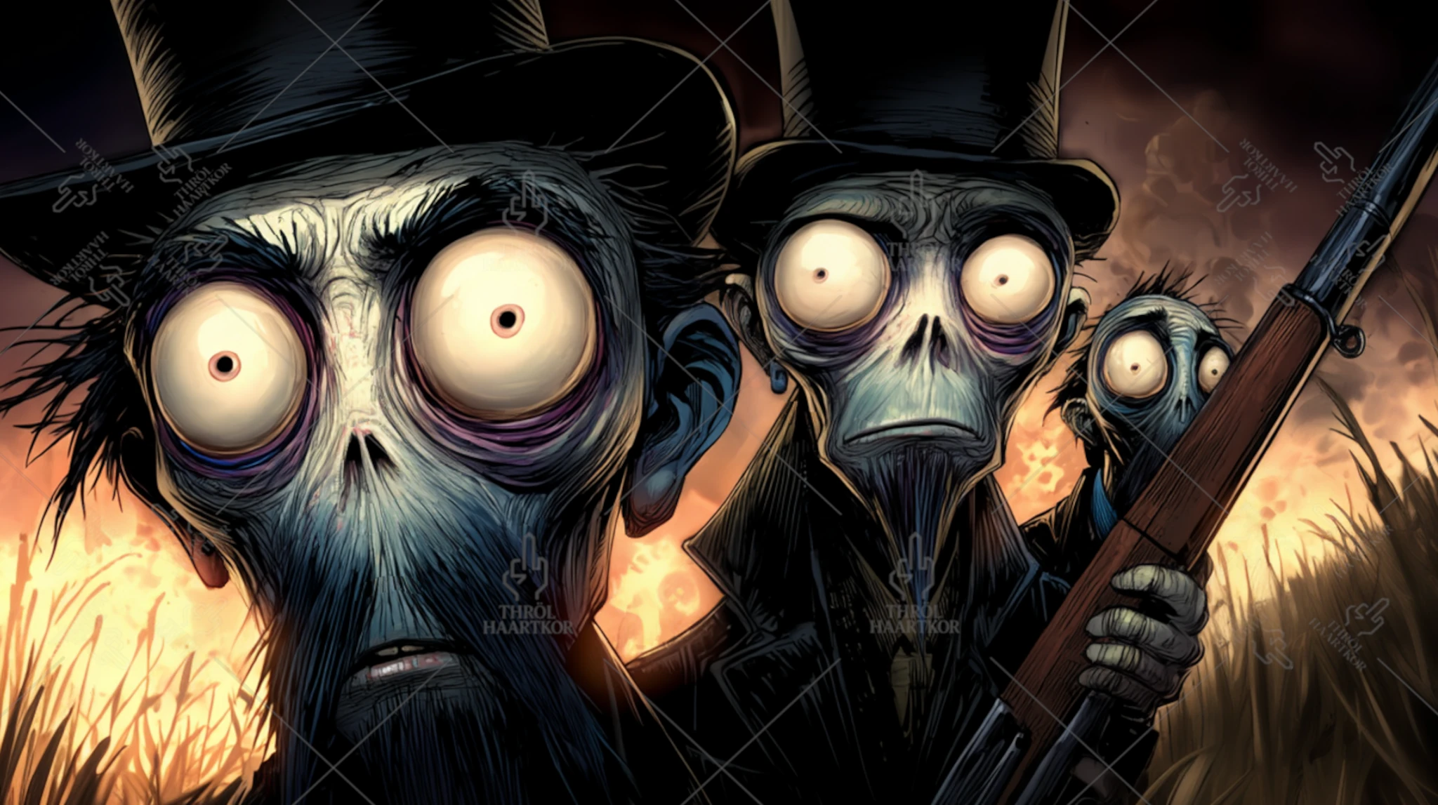 Standard Procedure No. 17 - Send Three Problems to Solve a Fourth Problem - 16:9 - Three moronic pyromaniacs sent into enemy territory