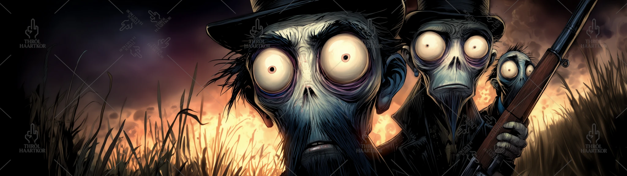 Standard Procedure No. 17 - Send Three Problems to Solve a Fourth Problem - 32:9 - Three moronic pyromaniacs sent into enemy territory