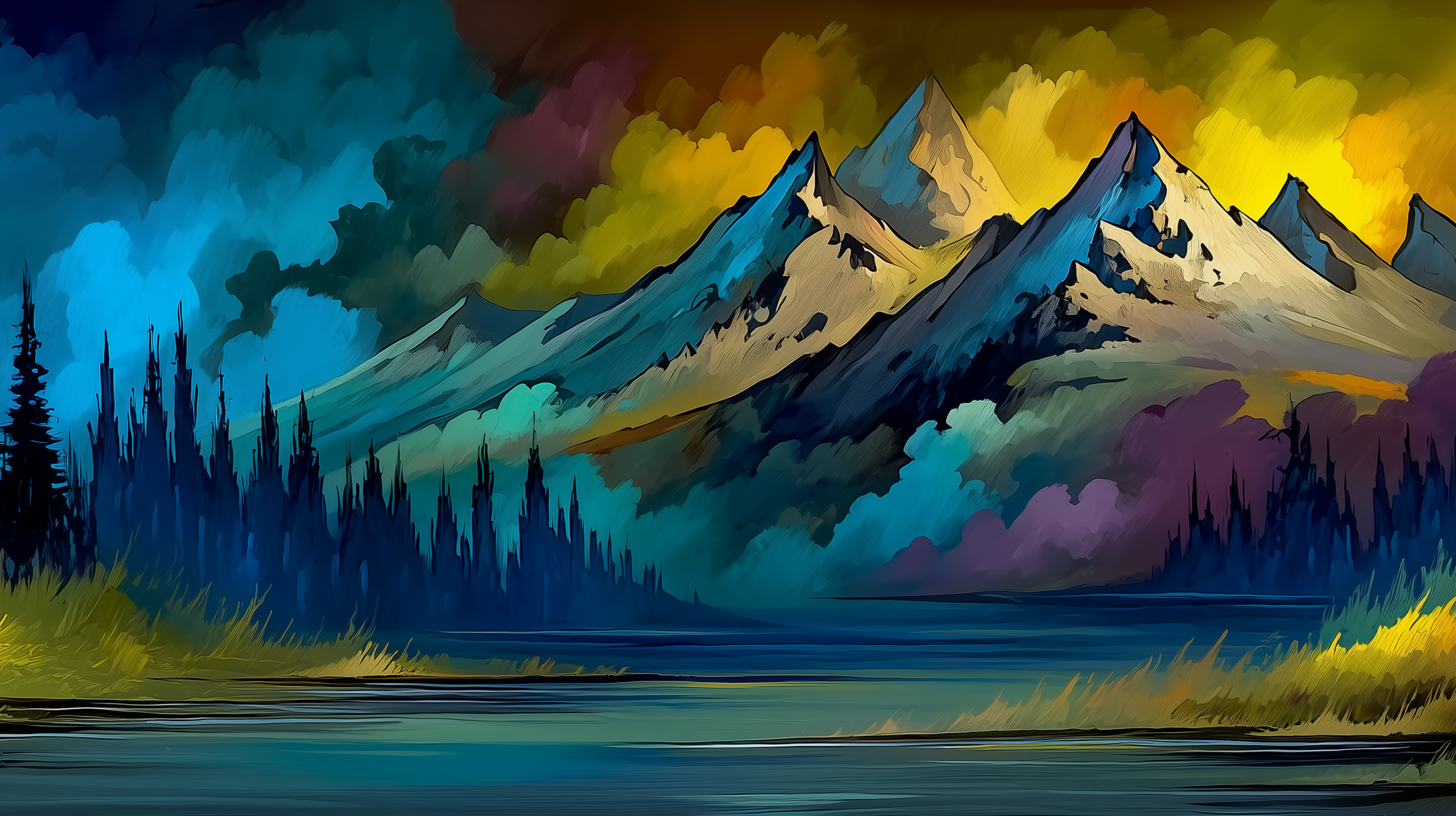 What Goes Up Must Come Down - 16:9 - In the mountains, as under the influence of psychedelics, what goes up must come down.